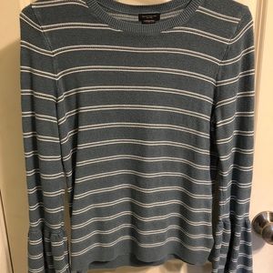 Ann Taylor blouse with bell sleeves